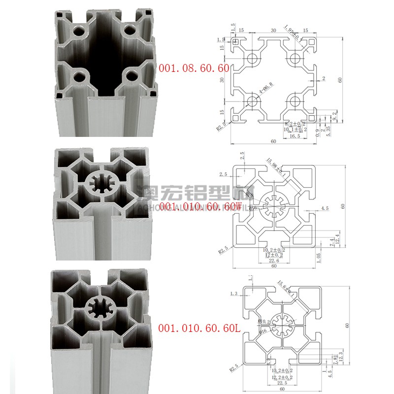 6060歐標工業(yè)鋁型材